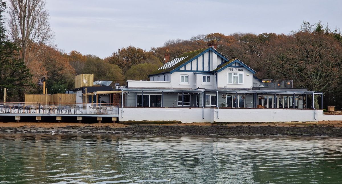 The Folly Inn on the Isle of Wight